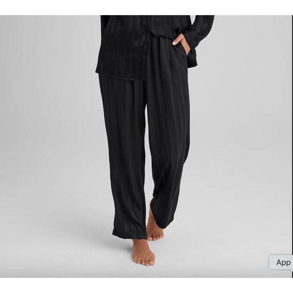 Tommy John Other - NWT Tommy John Satin Jacquard Pajama Pants‎ Plus Size 2X Lounge Cozy Elegant